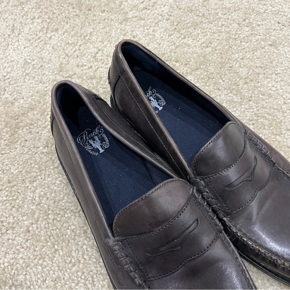 Cole Haan Pinch Penny Loafer  Weekender Mens Leather Shoes Grey Size 13 M C21971 - Picture 7 of 16